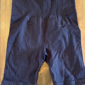 all in motion ribbed seamless 8” bike shorts